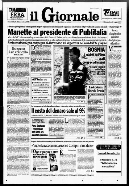 Il giornale : quotidiano del mattino